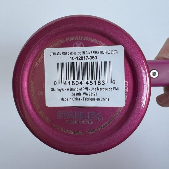 STANLEY Berry Truffle 20 oz Valentine's Day Tumbler NEW Limited Edition SOLD OUT - Picture 12 of 15